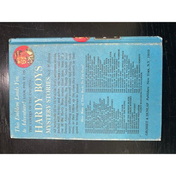 The Hardy Boys- Franklin W. Dixon Mystery of the Desert Giant- 8940 1961 - Picture 4 of 6